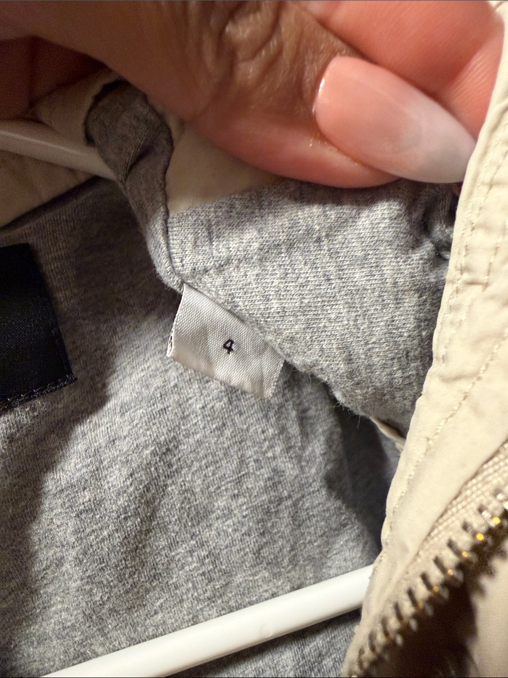 D&G Beige Hooded Utility Jacket with Cinch Waist - Picture 3 of 8